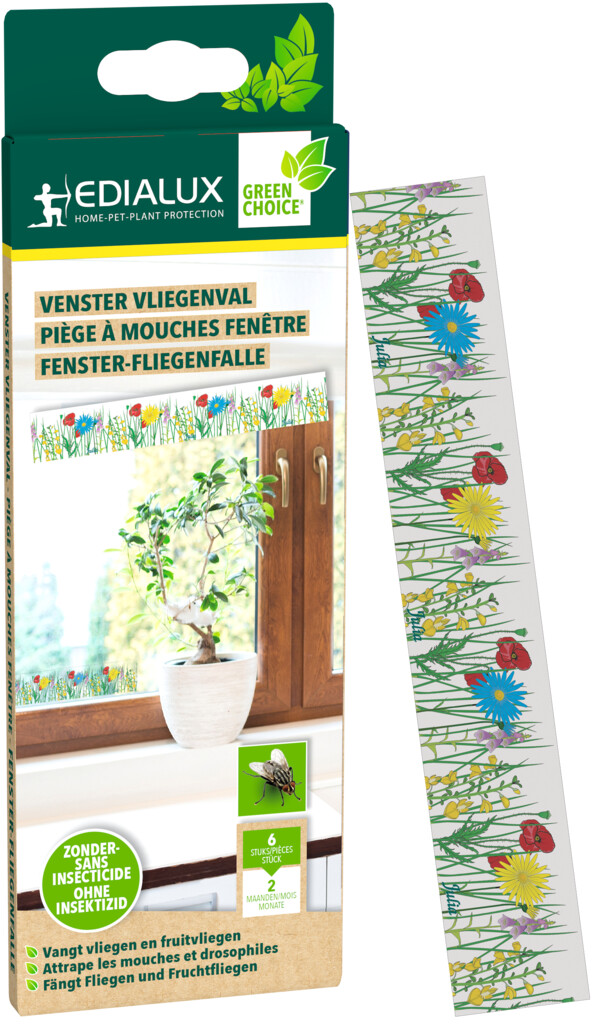 Green Choice venster vliegenval 6 stuks