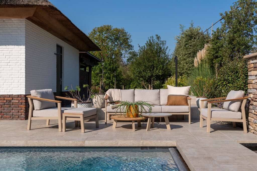 Ensemble lounge Olivia avec deux tables basses Emma