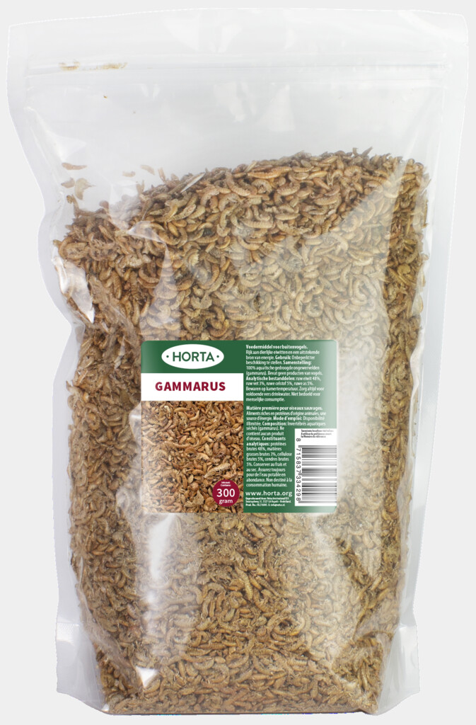Gammarus pour oiseaux 300g sachet