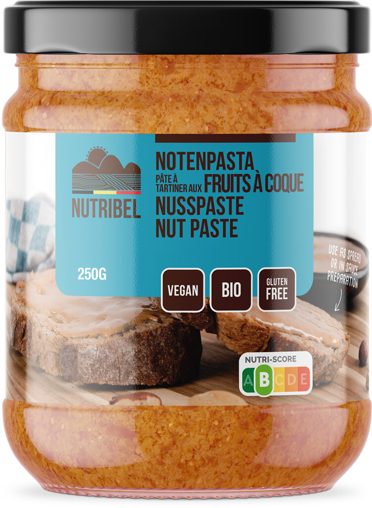 Pâte de noix mélangées bio 250g