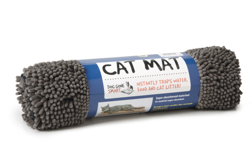 Dirty Dog tapis séchage gris 60x40cm Dirty Dog tapis séchage gris 60x40cm