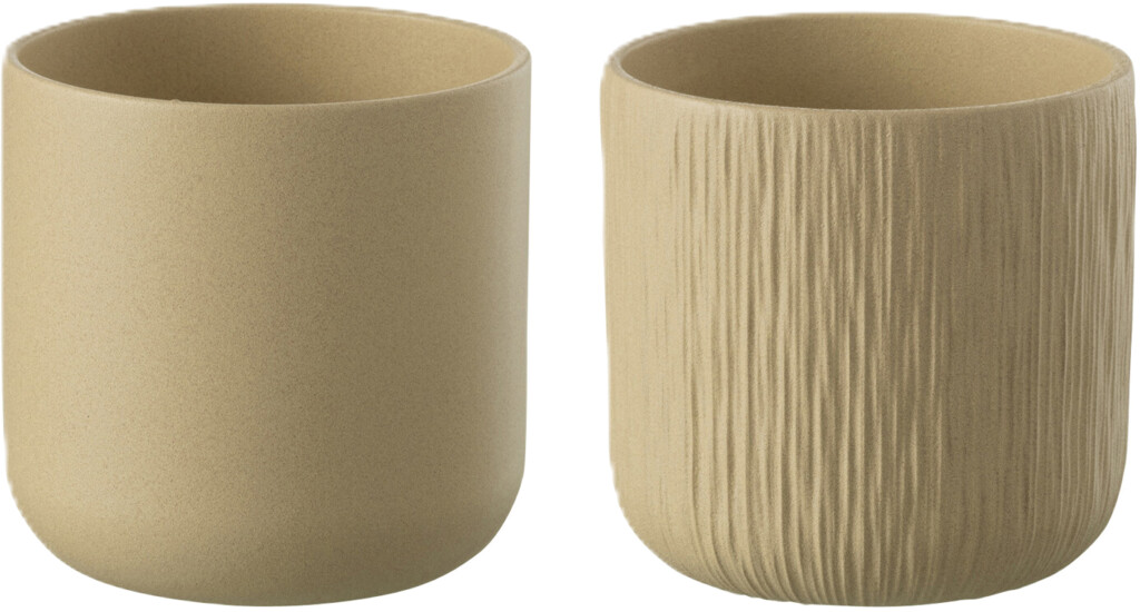 Câchepot gen céramique beige extra small assortiment de 2