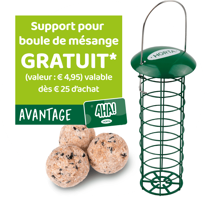 support pour boule de mésange