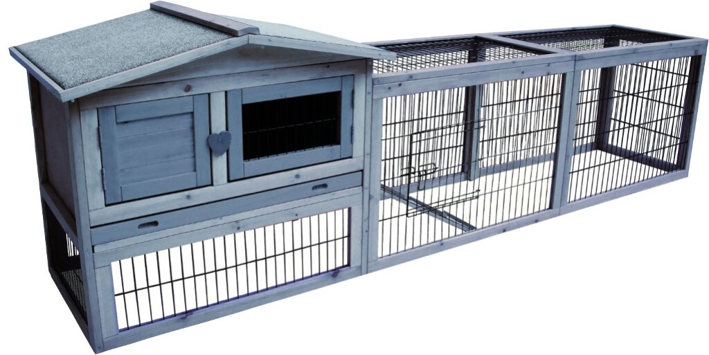 Clapier avec enclos Sunshine Jumbo Cottage Clapier avec enclos Sunshine Jumbo Cottage
