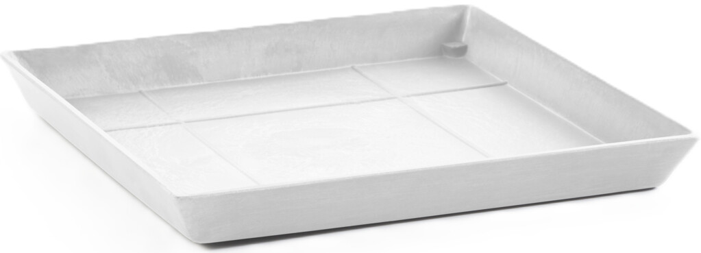 Soucoupe carré 30 Blanc Pur