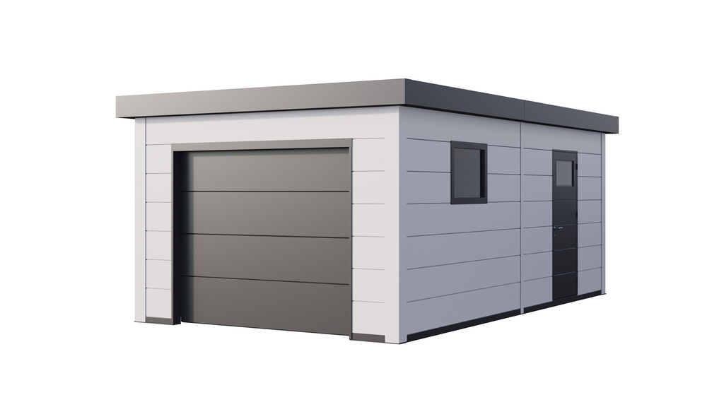 Garage / 3663g / blanc / ab