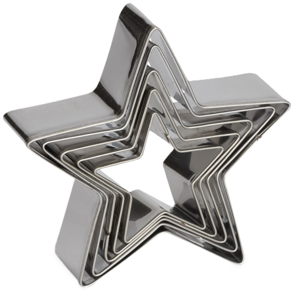 Uitduwvormpjes 5 stuks  Uitduwvormpjes 5 stuks