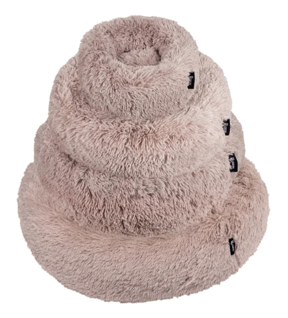 Fuzz Fluffy Hondenmand Zand L 