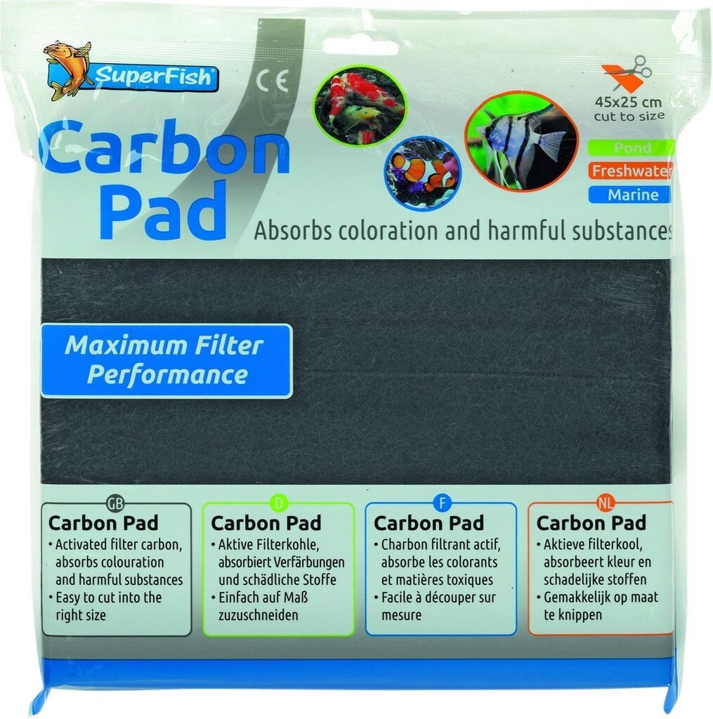 Carbon Pad 45x25cm