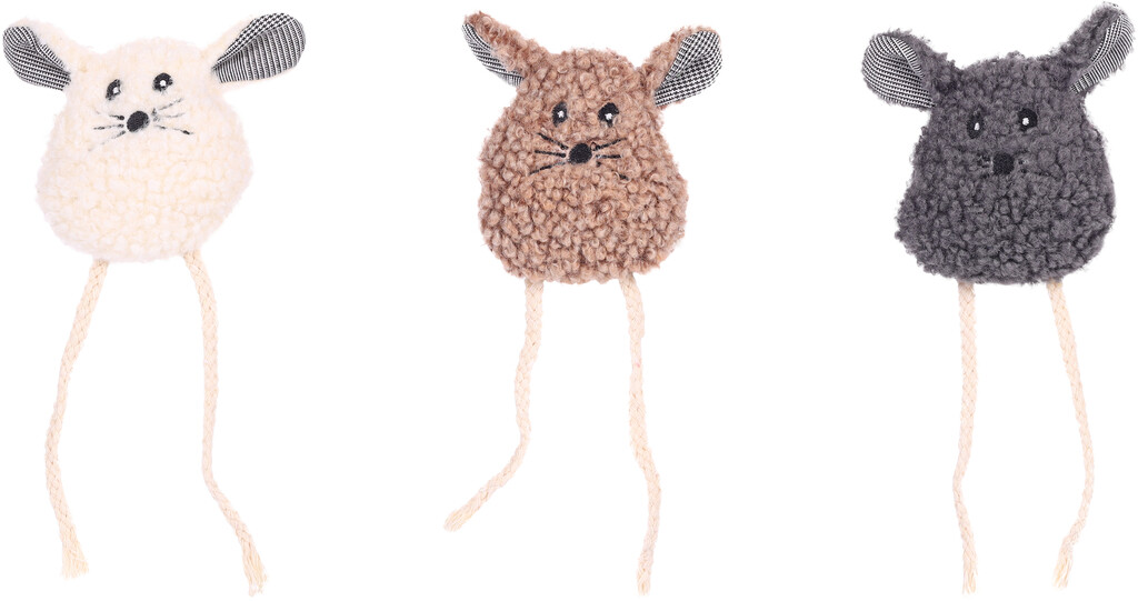 Suava souris 9,5x3,5x20cm assortiment