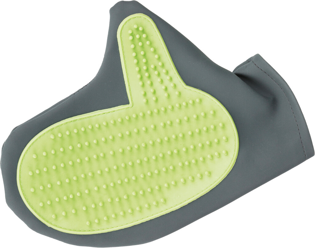 Vachtverzorgingshandschoen, PU/TPR