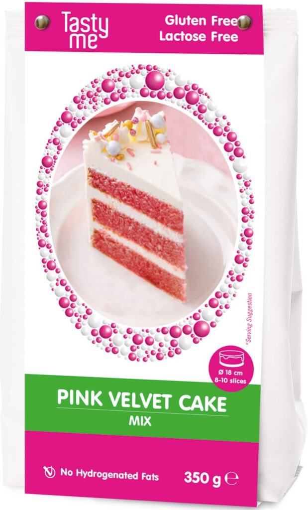 Pink Velvet Cake mix 350g - glutenvrij