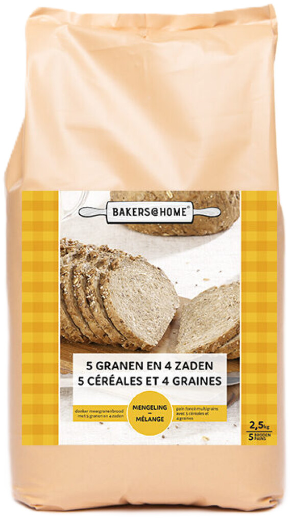 Farine pour pain 5 céréales & 4 graines 2,5kg