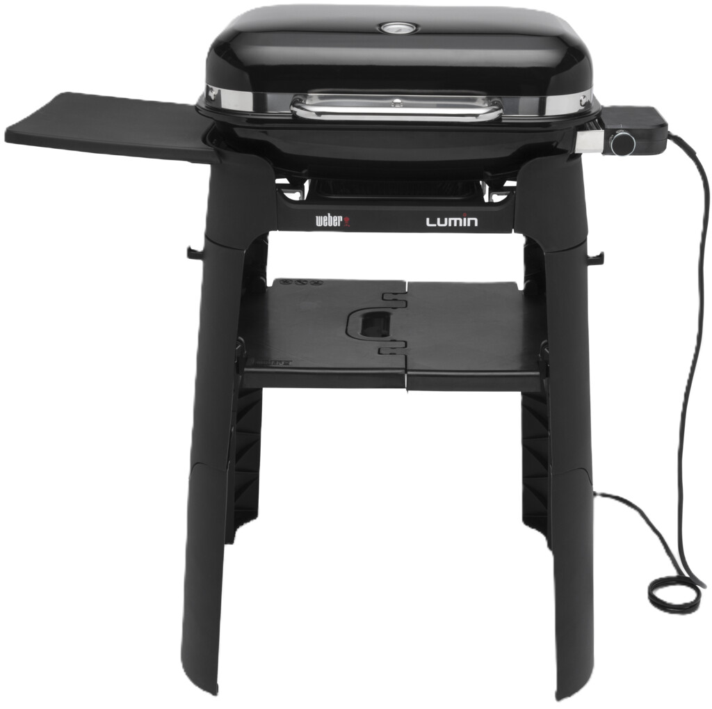 Electrische barbecue Lumin met onderstel, black