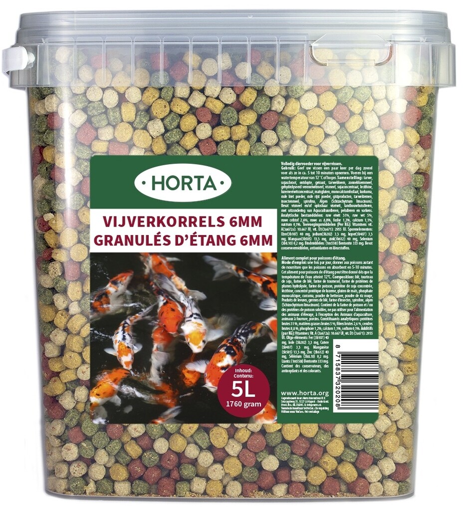 Granulés Gros 5 litres 6 mm/1760g Granulés Gros 5 litres 6 mm/1760g