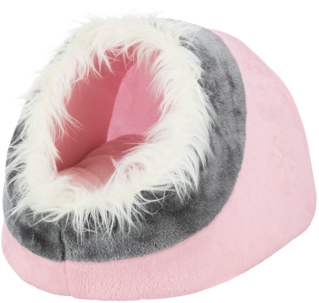 Abri Minou, 35 × 26 × 41 Cm, Rose/Gris