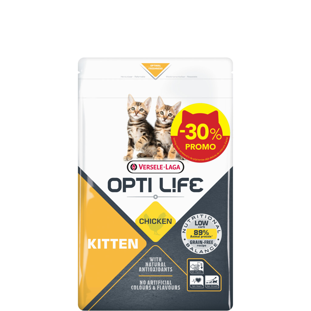 Kitten 1kg PROMO -30% VERKRIJGBAAR ZOLANG DE VOORRAAD STREKT