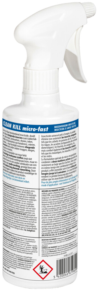 Clean Kill Microfast insecticide 500ml Clean Kill Microfast insecticide 500ml