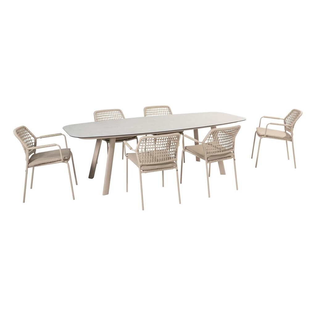 Manolo tafel met Barista stoelen
