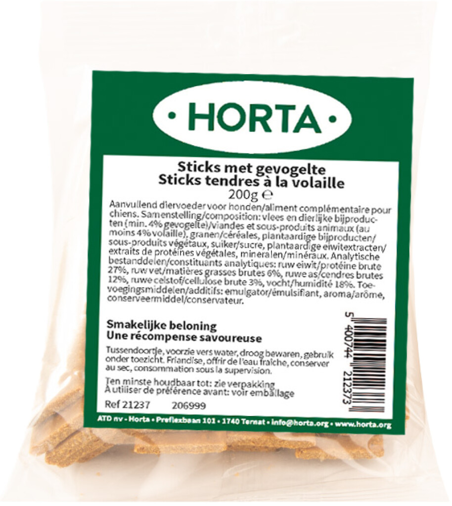 Sticks tendres 200 gr volaille