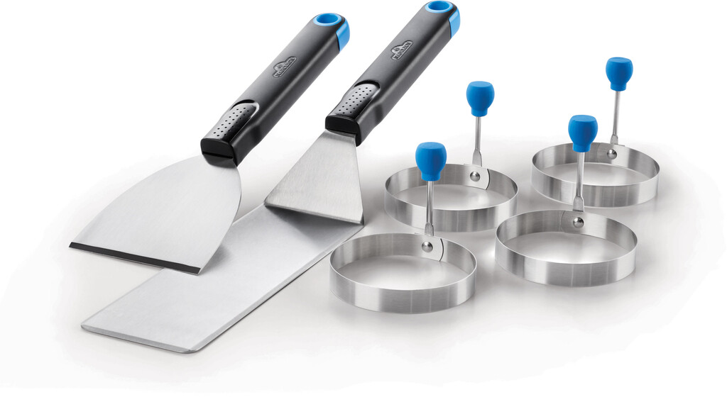 Breakfast kit 2 spatels en 4 ringen Breakfast kit 2 spatels en 4 ringen