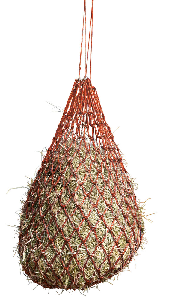 Hooinet maaswijdte 5 cm rood