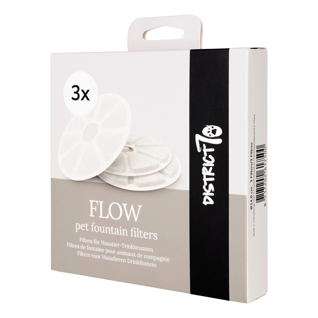 FLOW Filters - Set van 3 filters - Geschikt voor de FLOW drinkfontein