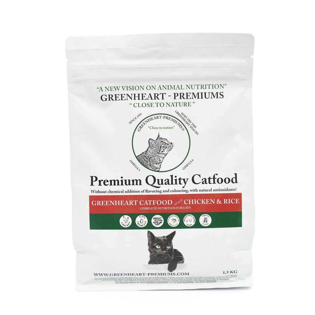 Catfood Chicken & Rice 1,5kg