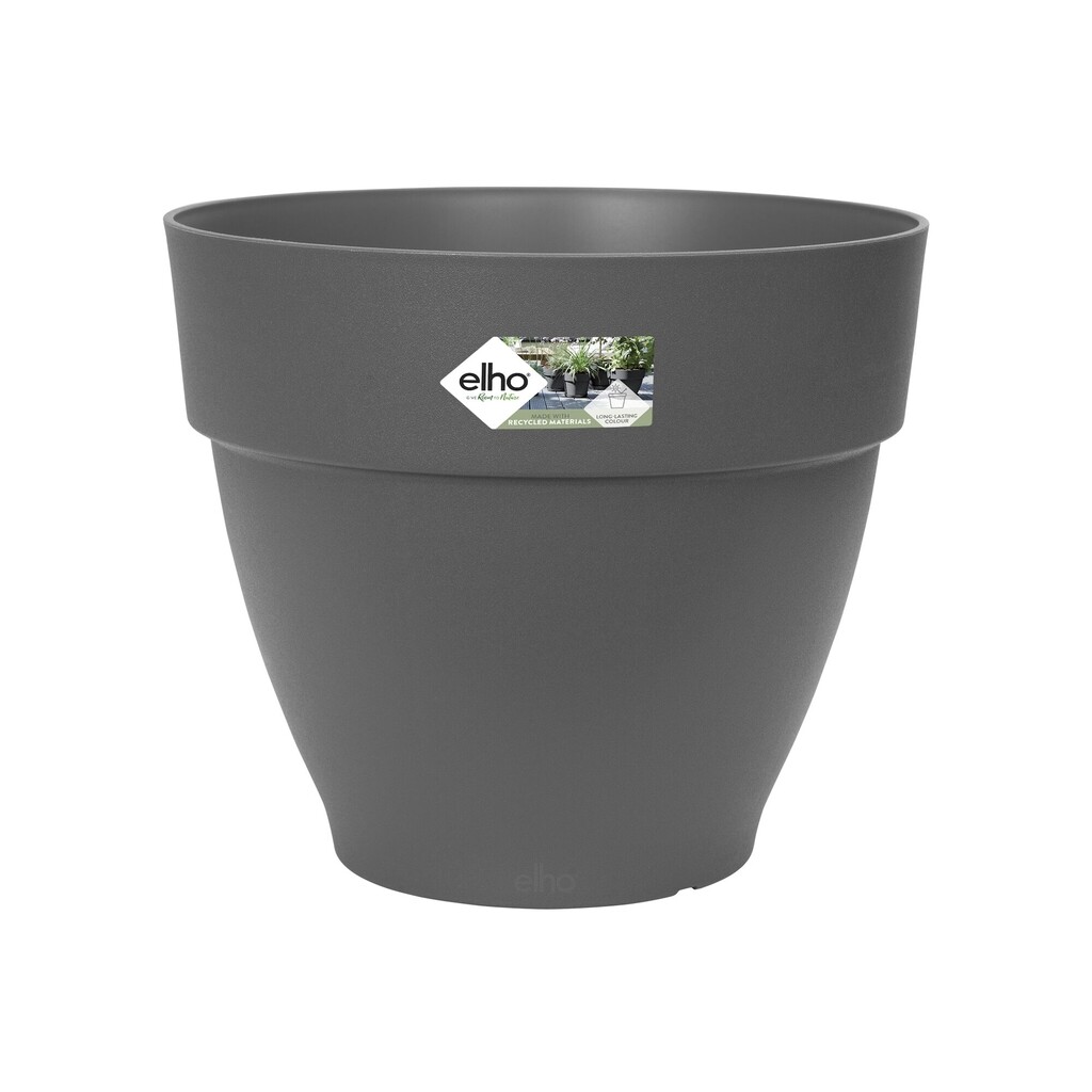 Bloempot Vibia Campana rond 25cm antraciet Bloempot Vibia Campana rond 25cm antraciet