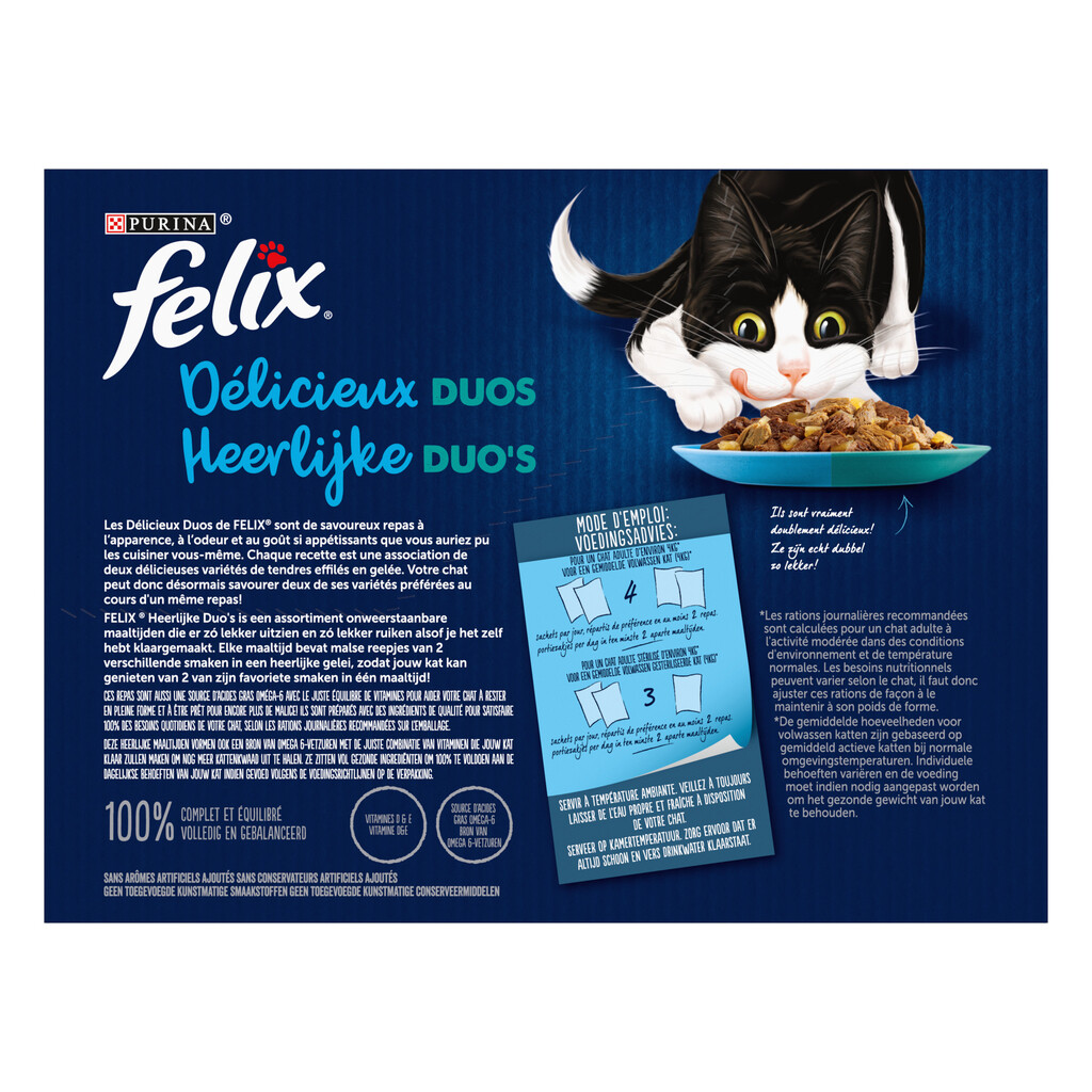 Délicieux Duo De Poissons En Gelée 12x85gr Délicieux Duo De Poissons En Gelée 12x85gr