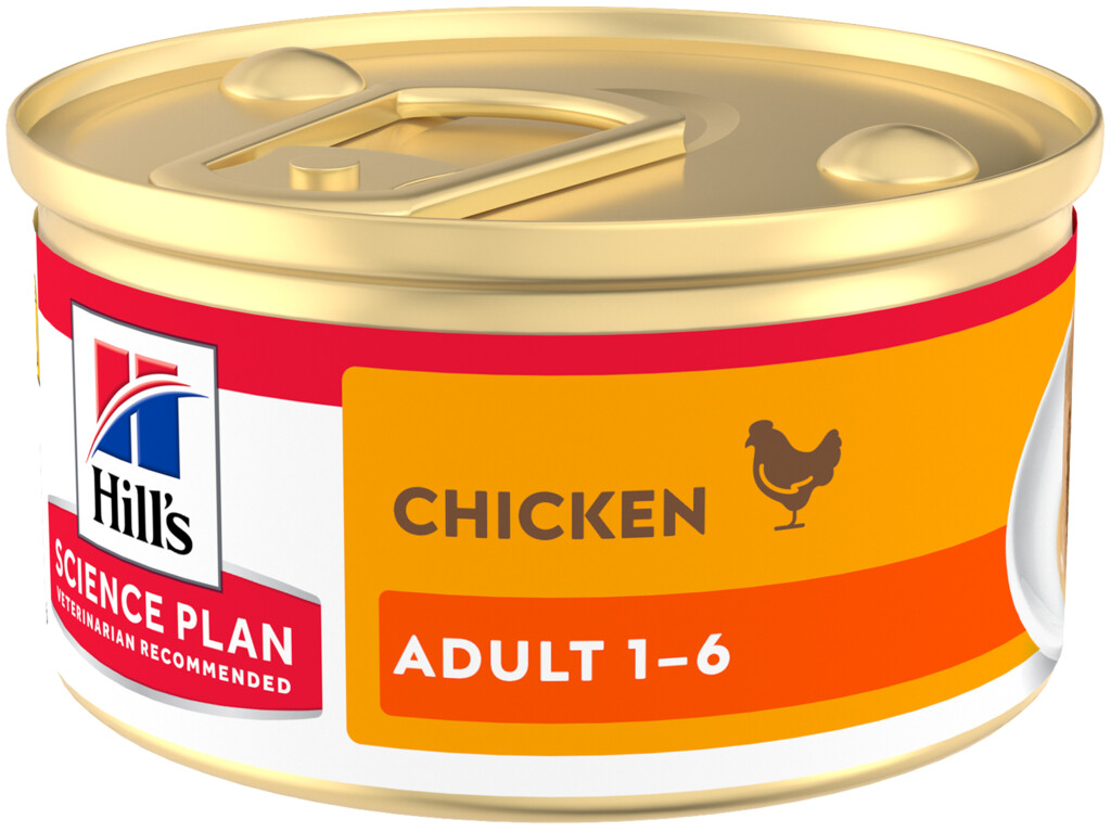 Science Plan adult chicken mousse 85g