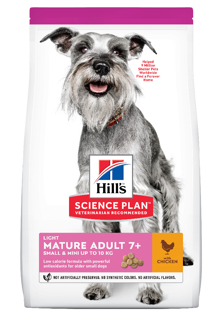 SP Canine Mature Adult 7+ Light Small & Mini with Chicken dry 2,5kg