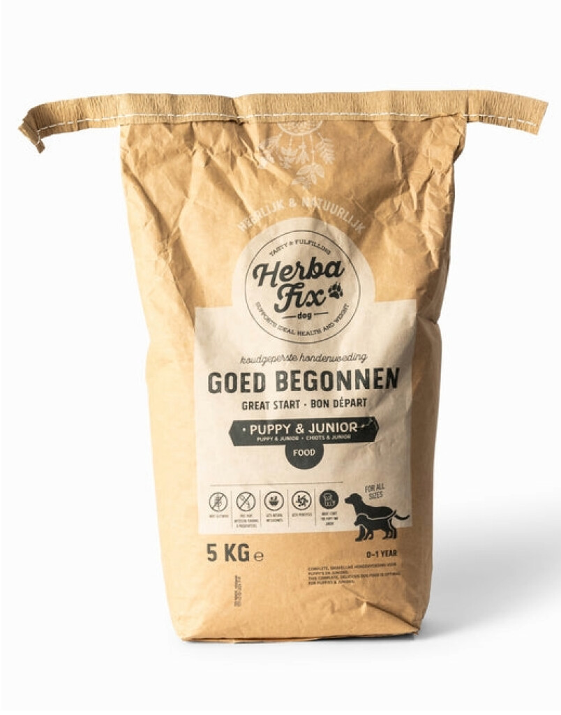 Koudgeperste brokken Goed Begonnen (Puppy) 5kg