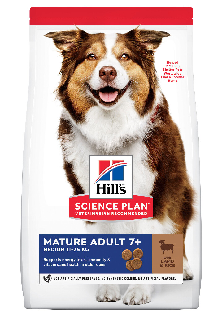 SP Canine Mature Adult 7+ Medium with Lamb & Rice Dry 2,5kg SP Canine Mature Adult 7+ Medium with Lamb & Rice Dry 2,5kg