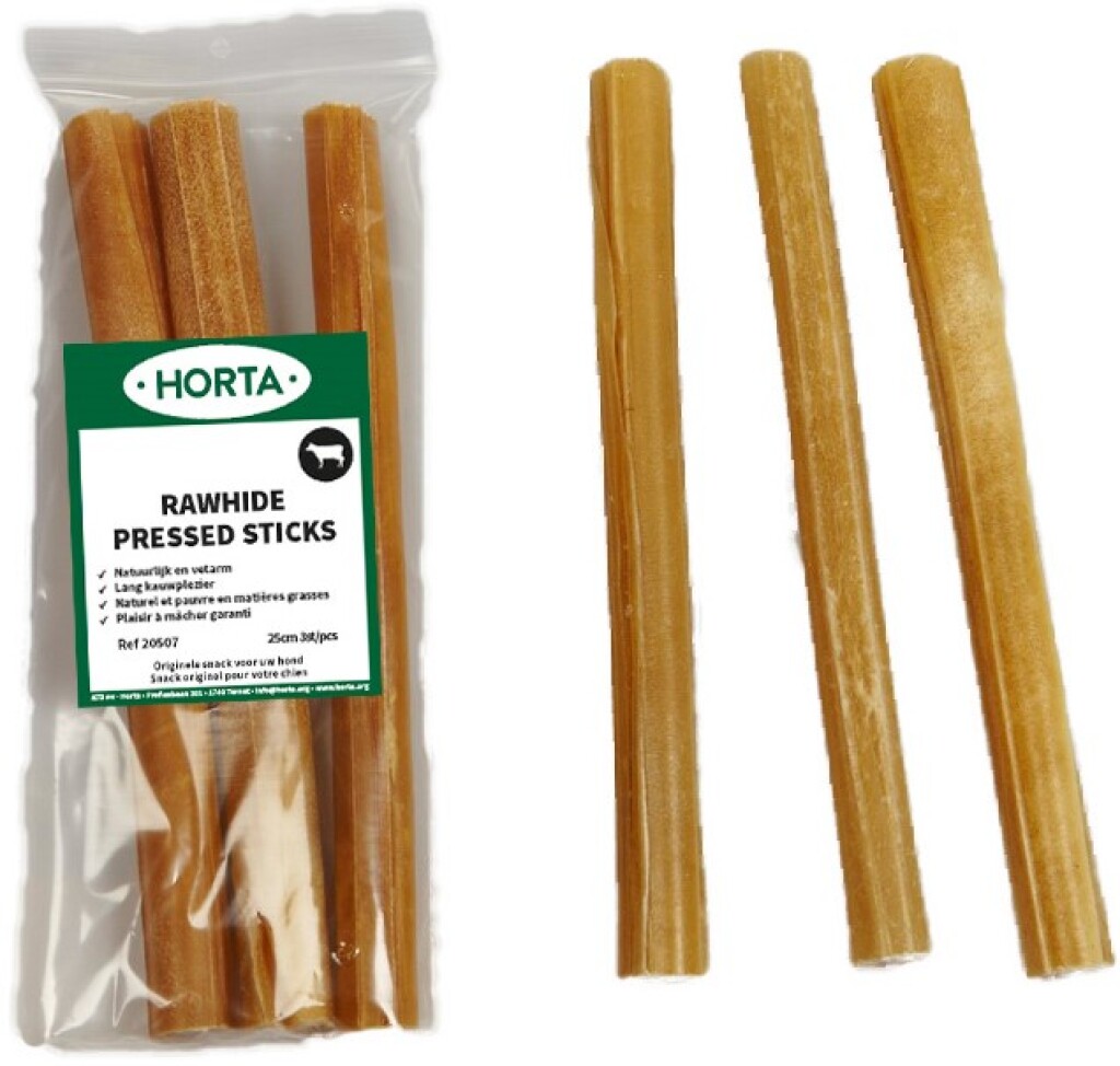 Pressed sticks 25cm 3 stuks