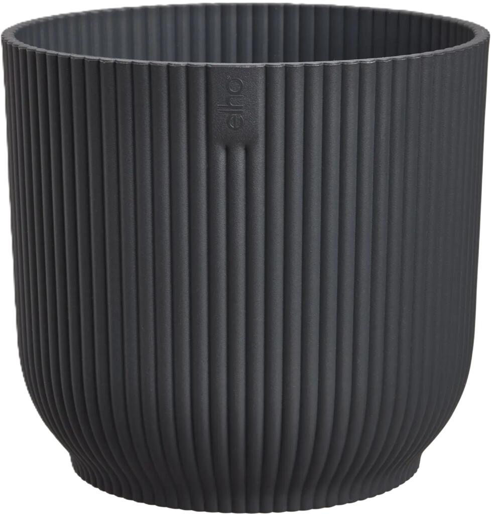 Bloempot Vibes Fold Rond Mini 11cm antraciet