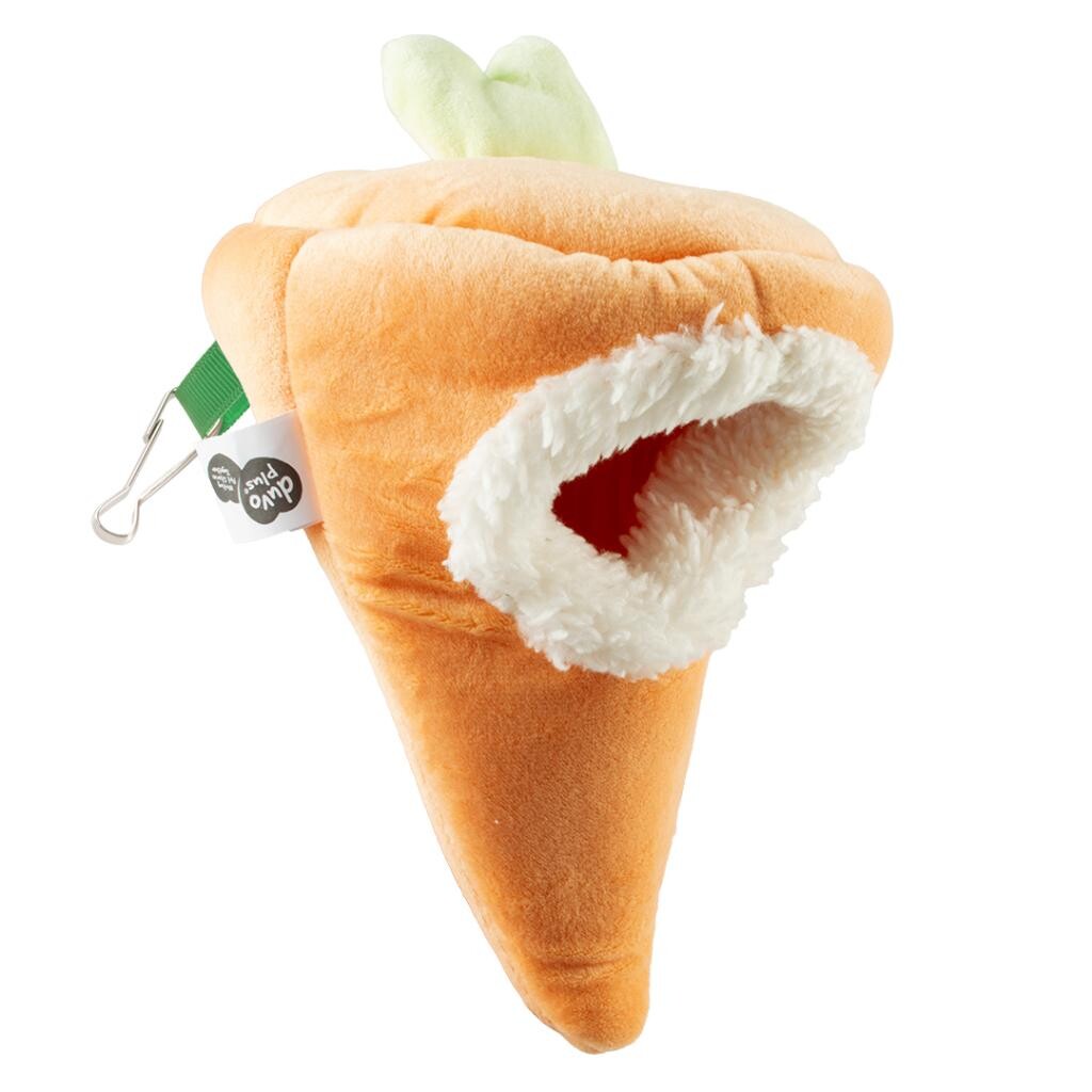 Wortel huis pluche oranje