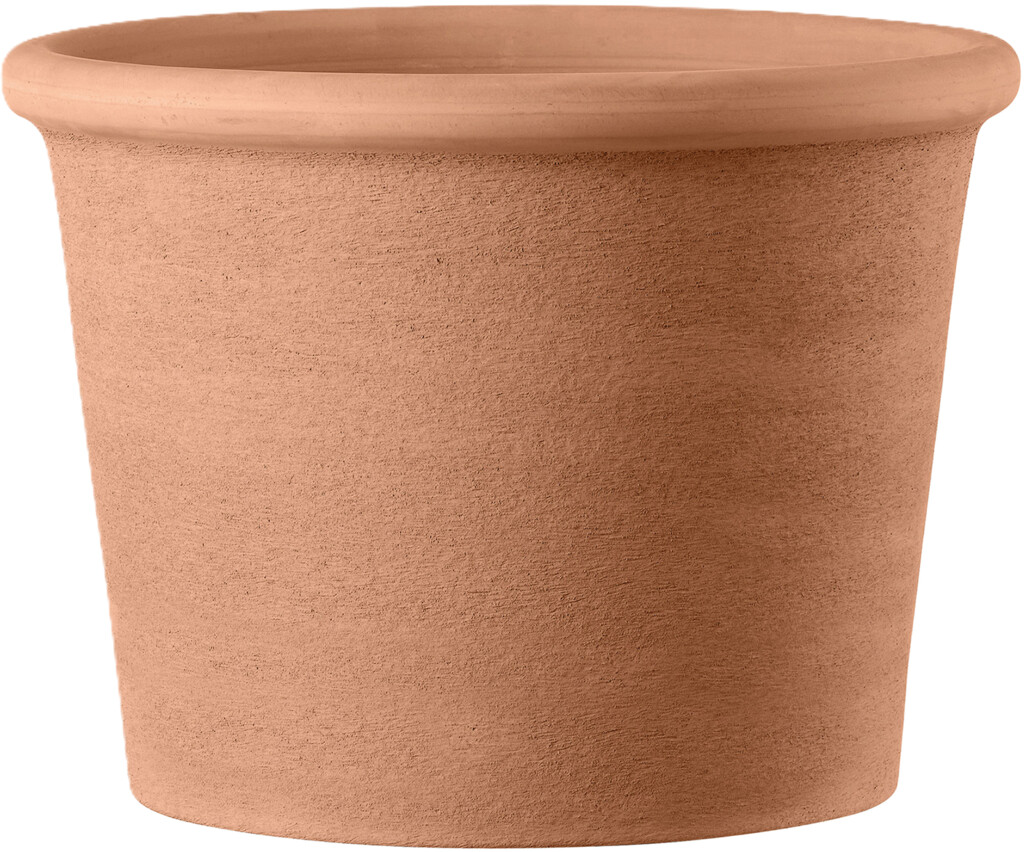 Bloempot Cilindro Bordato Primitivo wit 38cm