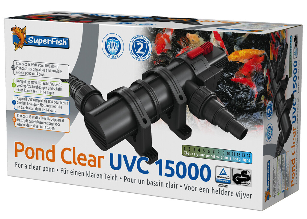 Pond Clear UVC 15000 18W Pond Clear UVC 15000 18W