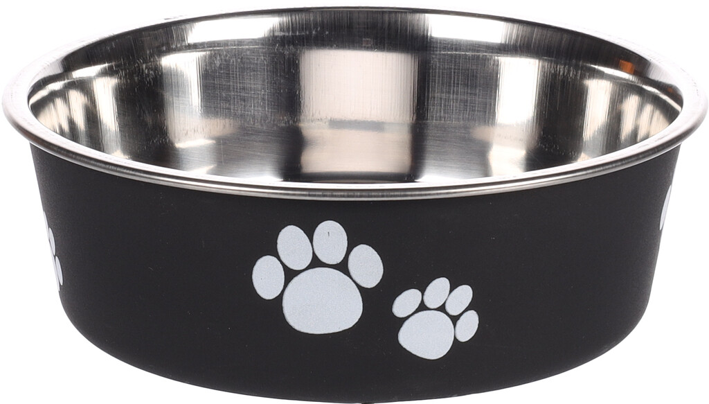 Gamelle pour la nourriture et l'eau Kena noir ⌀ 14cm Gamelle pour la nourriture et l'eau Kena noir ⌀ 14cm