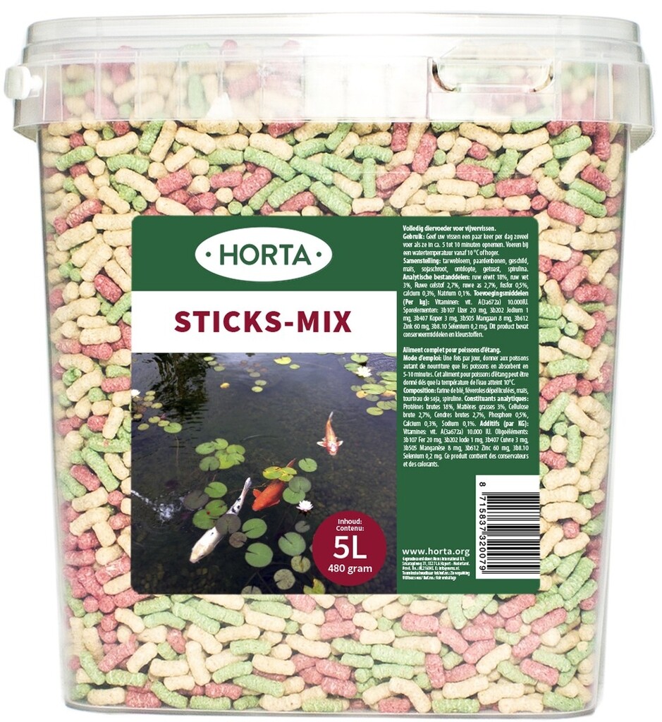Sticks-Mix 5 liter/480g