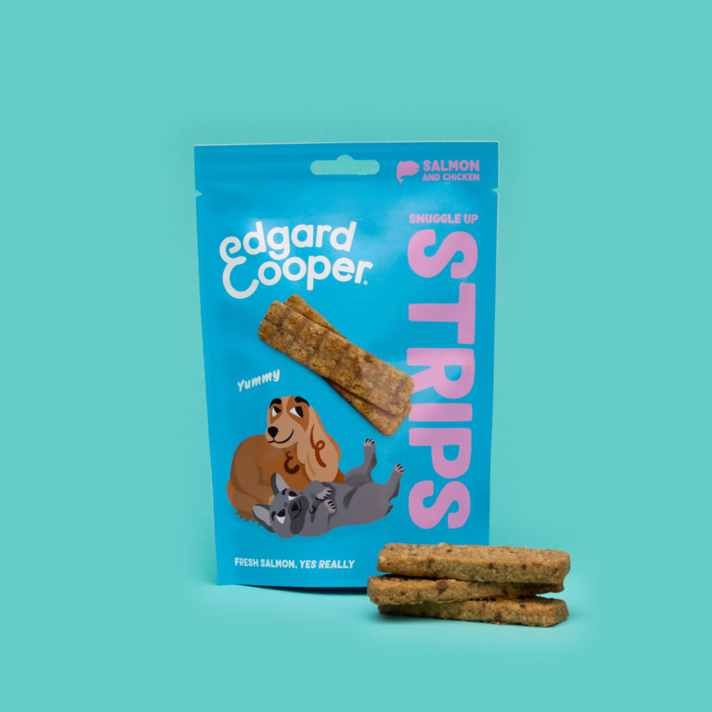 Strips - zalm en kip 75g