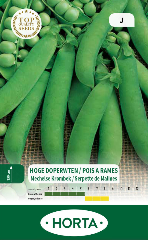 Doperwt hoge Mechelse Krombek