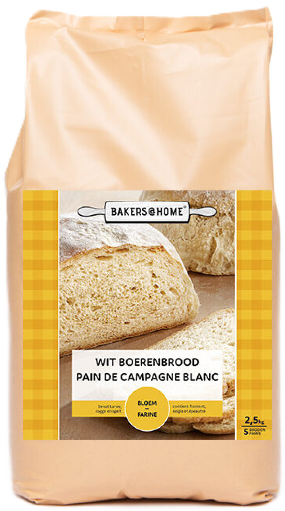 Farine pour pain de campagne blanc 2,5kg