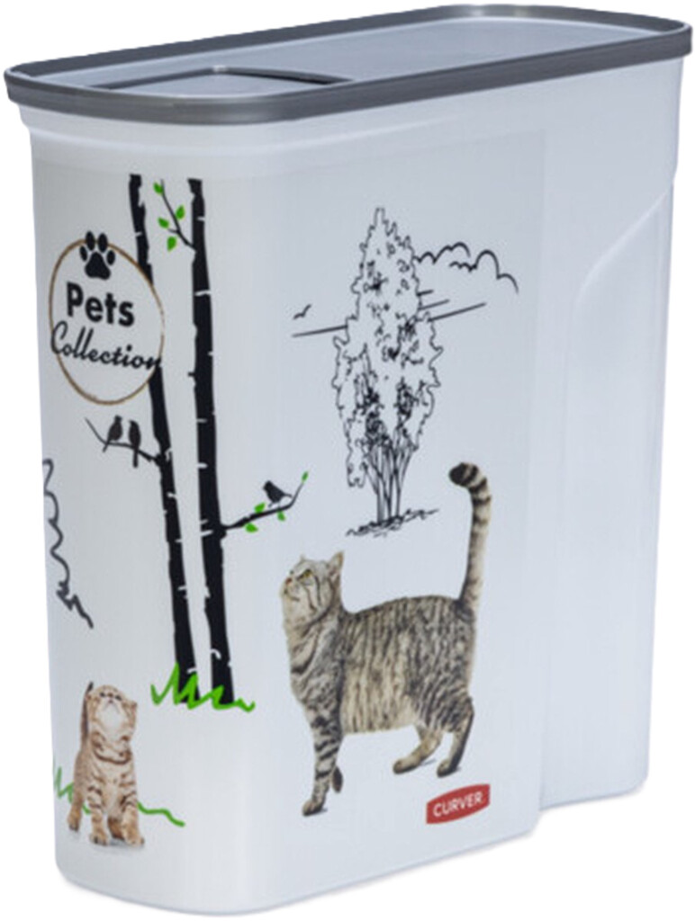 Récipient à nourriture - Blanc - Pets Collection - Chat - 6L