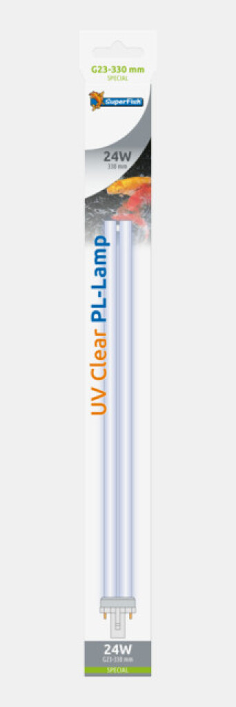 UV PL LAMP 24 w.(G23 Pond clear)