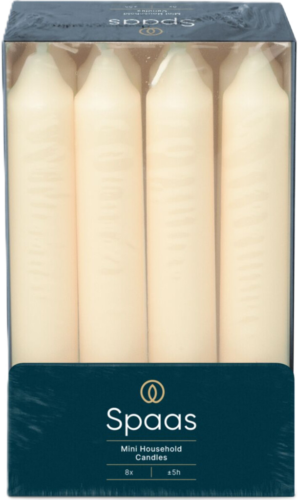 Mini conische kaars x8 Mini conische kaars x8