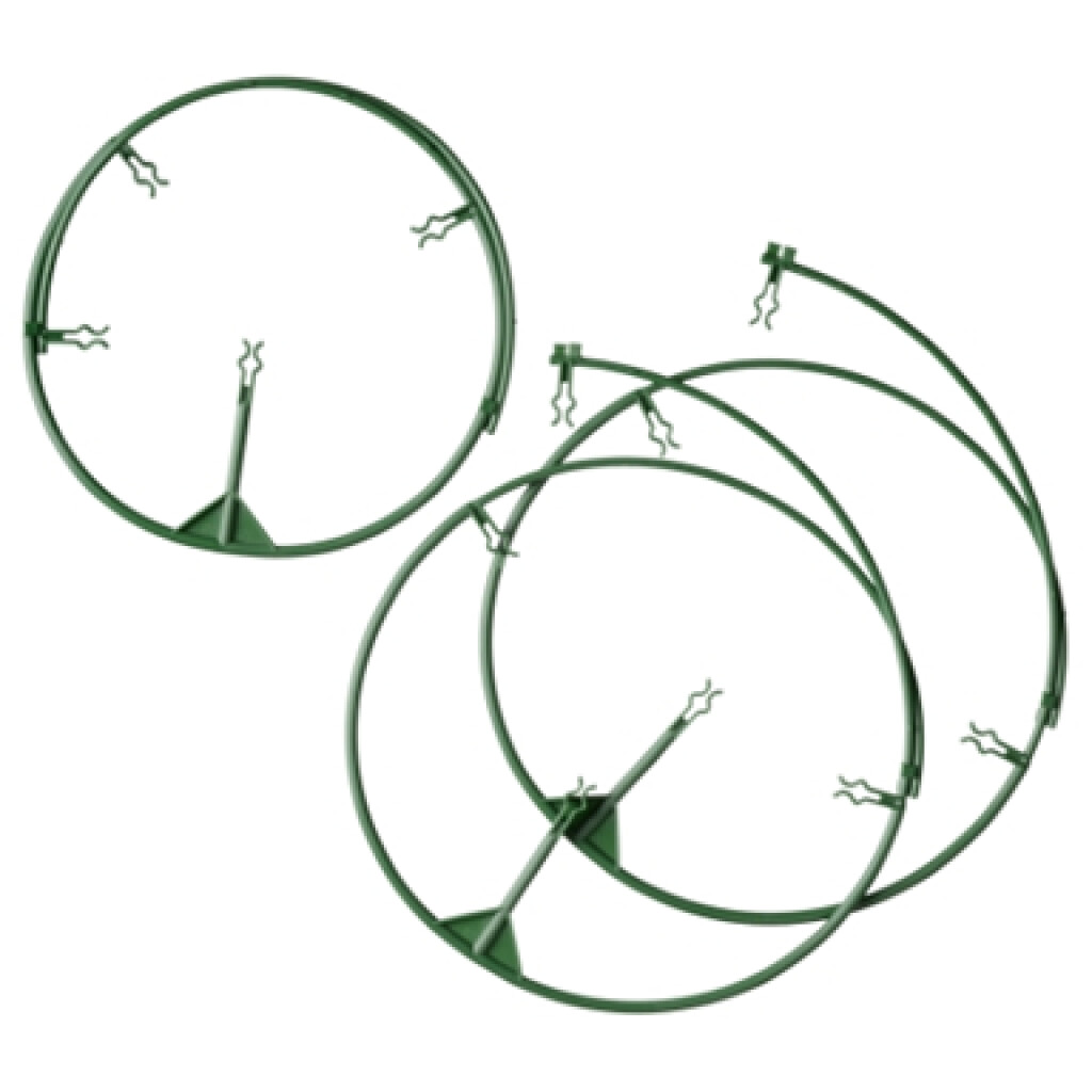Plantensteun Ø30/ 40cm groen 3x