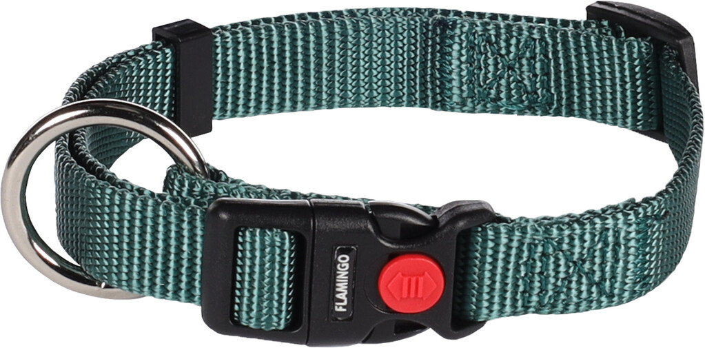 Collier Ziggi Vert Foncé S 30-45cm 15mm  Collier Ziggi Vert Foncé S 30-45cm 15mm