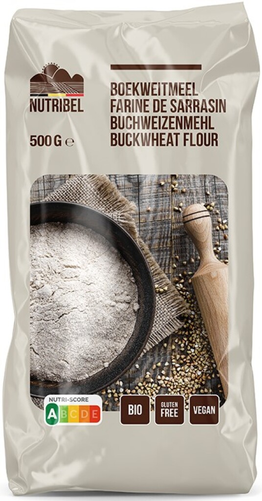 Boekweitmeel bio & glutenvrij 500g Boekweitmeel bio & glutenvrij 500g